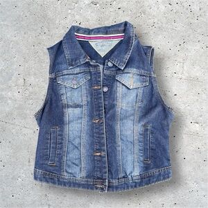 Vintage Beverly hills denim vest